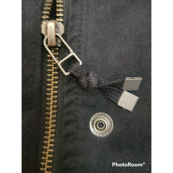 Aritzia Talula Yerwood Utility Vest Flap Pockets Drawstring Waist Epaulet - Picture 11 of 12